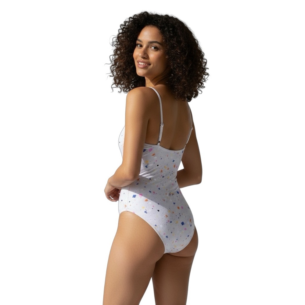 Summersalt Perfect High-Leg One-Piece Swimsuit Lilac Resort Sz 4 Beach Holiday - Picture 2 of 5